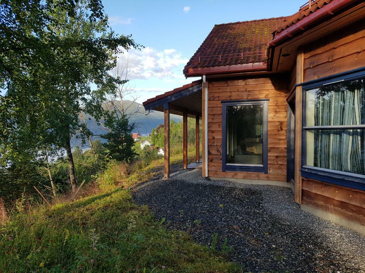 Panorama View Along The Fjord In Stryn Villa Blakset Kültér fotó